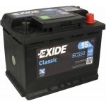 Exide Classic 12V 55Ah 460A EC550 – Hledejceny.cz