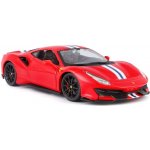 Bburago Ferrari 488 Pista červená 1:24 – Zboží Dáma