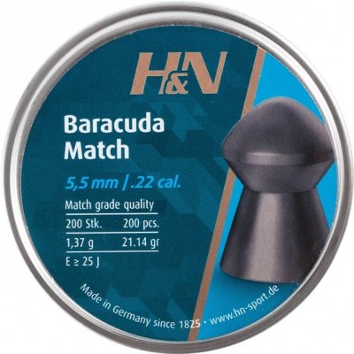 Diabolky Haendler&Natermann Baracuda Match 5,5 mm 200 ks