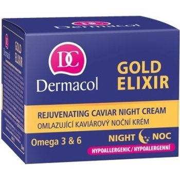 Dermacol Gold Elixir Rejuvenating Caviar Night Cream 50 ml