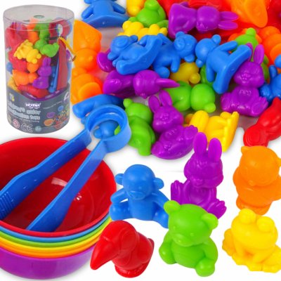 WOOPIE Color Sorter Zvířátka 44 ks – Zboží Živě