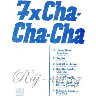 7 x Cha-cha-cha – Hledejceny.cz