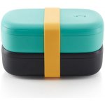 Lékué Lunch Box To Go tyrkysový svačinový box – Zboží Dáma