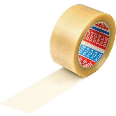 tesa Lepicí páska PVC transparentní 50 mm x 66 m – Hledejceny.cz