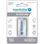 EverActive Silver Line 9V 250 mAh 1ks EVHRL22-250 – Zboží Mobilmania