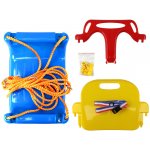 Aga4Kids houpačka s ohrádkou Modrá/Žlutá – Hledejceny.cz