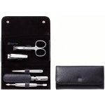 Zwilling Classic Inox manikúra, černá kůže nůžky 2v1, štípátko 97546-004, 5 ks – Sleviste.cz