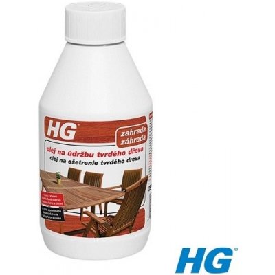 HG 609 Olej na údržbu tvrdého dřeva 250 ml – Zboží Mobilmania