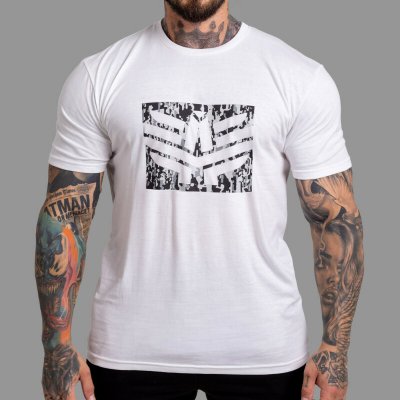 Iron Aesthetics pánské tričko Tactical bílé – Zboží Dáma