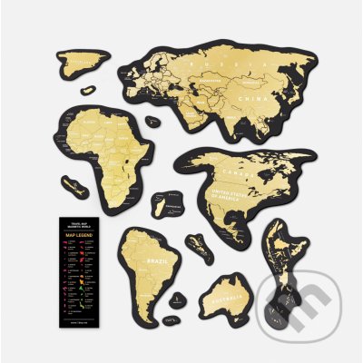 Travel Map Magnetic World