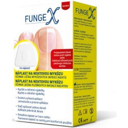 FungeX náplast na nehtovou mykózu 14 ks