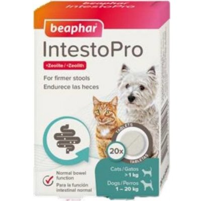 Beaphar IntestoPro tablety na trávení pro psy 20 tbl – Hledejceny.cz