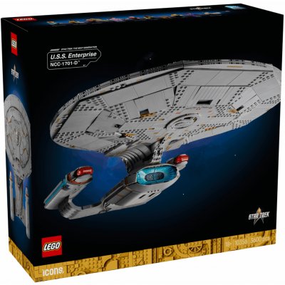 LEGO® ICONS 10356 Star Trek: U.S.S. Enterprise NCC-1701-D™ – Sleviste.cz