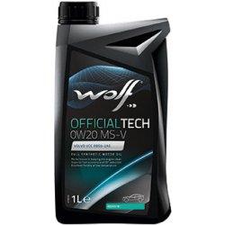 Wolf OFFICIALTECH 0W-20 MS-V 1 l