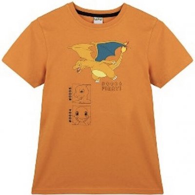 Dětské tričko Pokémon Charizard oranžové – Sleviste.cz