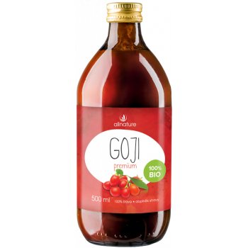 Sonnenmacht Premium Bio Goji šťáva 100% 0,5 l