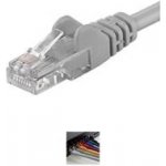 PremiumCord sputp001 patch UTP RJ45-RJ45 level 5e, 0,1m, šedý – Zbozi.Blesk.cz