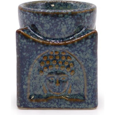 AWM Čtvercová Budha Aroma Lampa Modrá – Zboží Dáma