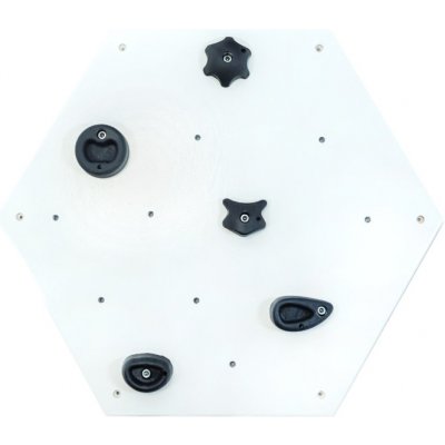 Duvlan hexagonální lezecká stěna 81x71 cm white – Zboží Dáma