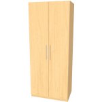 Nábytek Mikulík AIDA 1 90 x 59 x 220 cm jasan šedý – Sleviste.cz