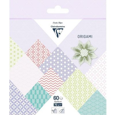 Clairefontaine Sada papírů Origami Spring 60 listů – Zboží Dáma