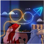 Twinkly TWKH200RGB-G LED RGB Stmívatelný vánoční řetěz 200xLED 14 m USB Wi-Fi TW0055 – Sleviste.cz