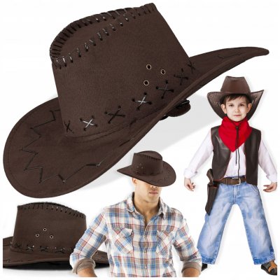 GUIRCA Klobouk kovboj šerif western – Zboží Dáma