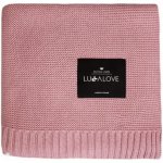 Lullalove Velká bambusová dečka Pivoňka Úplet klasický – Sleviste.cz