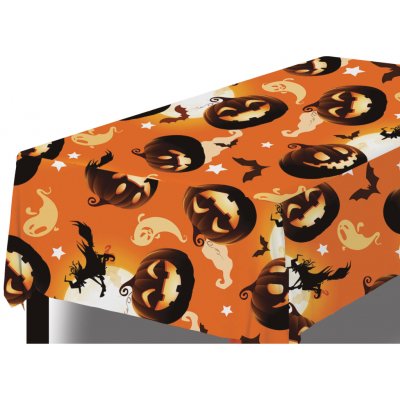 Guirca Ubrus Halloween Dýně 137x274cm – Zboží Dáma