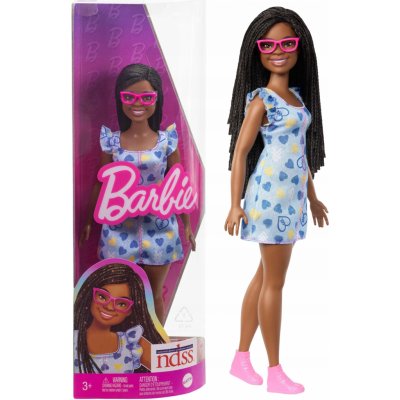 Mattel Barbie Fashionistas modelka tričko s velkým srdcem FBR37 – Zboží Dáma