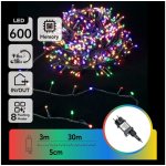 Aigostar LED RGBY Venkovní vánoční řetěz 600xLED/6W/230V/8 funkcí 30m IP44 B103031PC – Hledejceny.cz