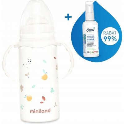 Miniland dětská termo láhev Valencia krémová 240 ml – Zboží Mobilmania