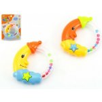 Tedies Chrastítko měsíc plast 11cm na kartě – Zboží Mobilmania