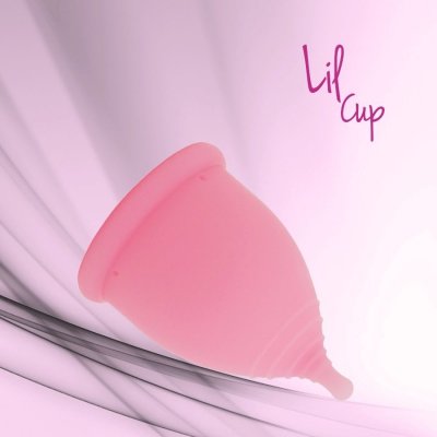 LilCup menstruační kalíšek růžový 1 – Sleviste.cz