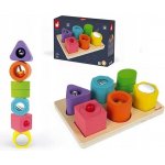 Janod smyslové vkládací puzzle tvary a zvuky – Zbozi.Blesk.cz