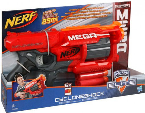 Nerf N-Strike Elite Mega Cyclone Shock au meilleur prix sur Nerf N-Strike Elite Mega Cyclone Shock au meilleur prix sur