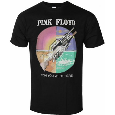 Tričko pánské Pink Floyd Wish You Were Here Black Rock off PFTEE55MB – Zboží Mobilmania