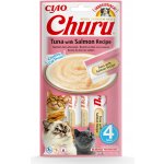 Churu Cat Purée Tuna with Salmon 4 x 14 g – Zbozi.Blesk.cz