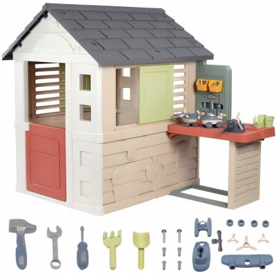 Smoby Domeček Life Nature s dílnou pro kutily – Hledejceny.cz