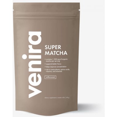 VENIRA super matcha bez příchutě 45 g – Zboží Mobilmania