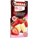 Torras Bílá s jahodami 75 g – Zboží Dáma