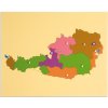 Montessori smyslová pomůcka Nienhuis Puzzle – mapa Rakouska