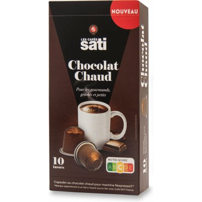 Sati Horká čokoláda kapsle do kávovaru 10 kapslí – Sleviste.cz