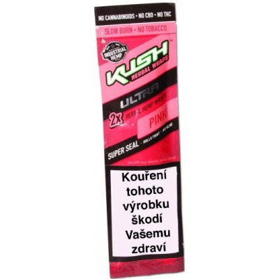 True Hemp Blunt Kush Herbal Hemp Wraps Ultra Pink 2 ks – Zbozi.Blesk.cz