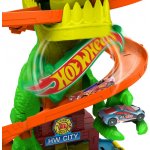 Mattel Hot Wheels CITY T-REX ÚTOČÍ NA HASIČSKOU STANICI – Hledejceny.cz
