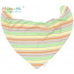 Mamatti Dětský šátek na krk Car barevné proužky – Zboží Mobilmania