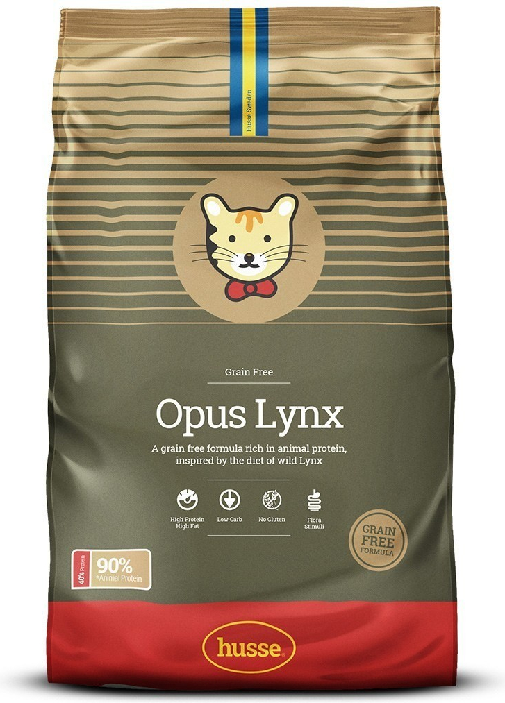 Husse granule pro kočky Opus Lynx 2 kg