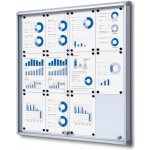 Jansen Display interiérová vitrína 12 x A4 – Zboží Živě