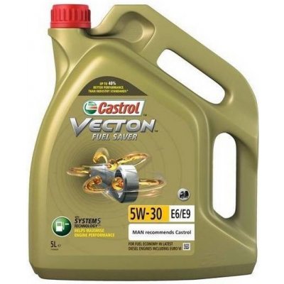 Castrol Vecton Fuel Saver E6/E9 5W-30 5 l – Zboží Mobilmania