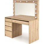 Halmar Toaletní stolek Hollywood XL Dub artisan – Hledejceny.cz
